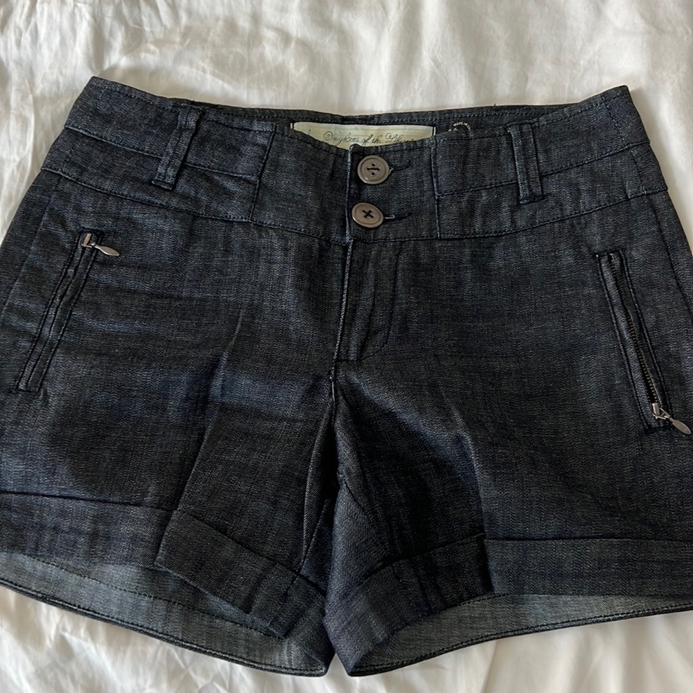 Dark blue Jean shorts